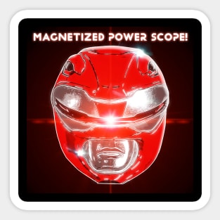 Magnetized Power Scope Sticker